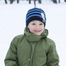Детская водонепроницаемая шапка DEXSHELL Children Beanie Stripe, DH552BU синяя