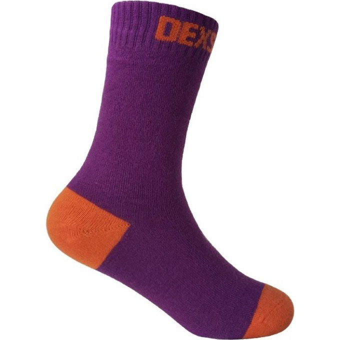 Носки водонепроницаемые детские DEXSHELL Ultra Thin Children Socks DS543PO, размер Junior M