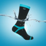 Носки водонепроницаемые DEXSHELL Coolvent Aqua Blue DS628, размер M