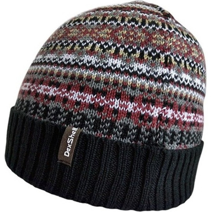 Шапка водонепроницаемая DEXSHELL Beanie Fair Isle DH362BH, one size