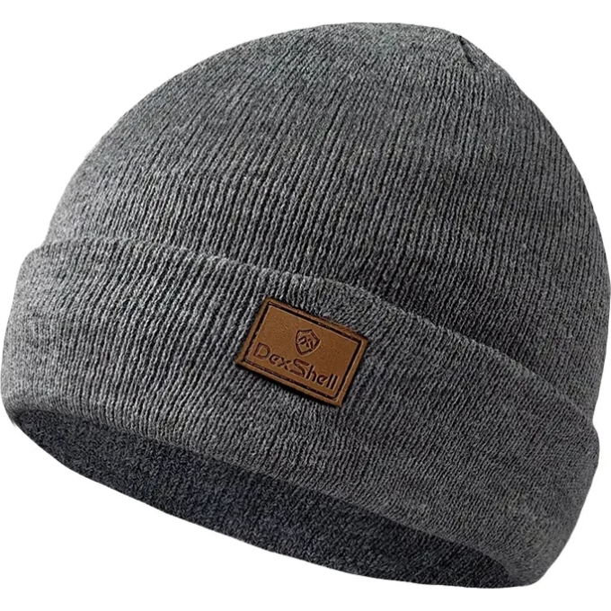 Шапка водонепроницаемая DEXSHELL Beanie Hat (Gray Size 56-58 cm)