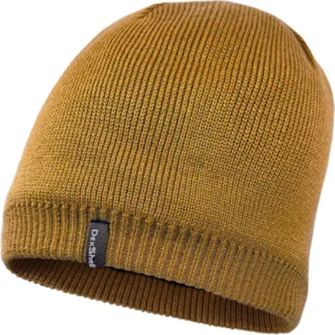 Водонепроницаемая шапка DEXSHELL BEANIE SOLO 2.0 золотисто-коричневый L/XL (58-60 см)