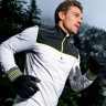 Водонепроницаемые перчатки DEXSHELL ULTRA THIN RUNNING GLOVES черный/серый/зеленый S